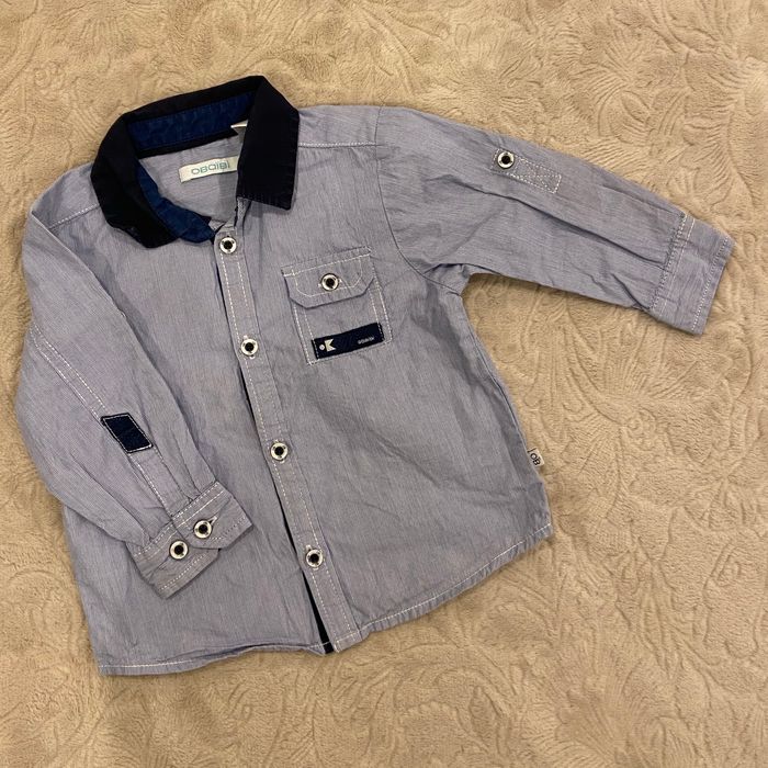 Chemise garçon 12 mois