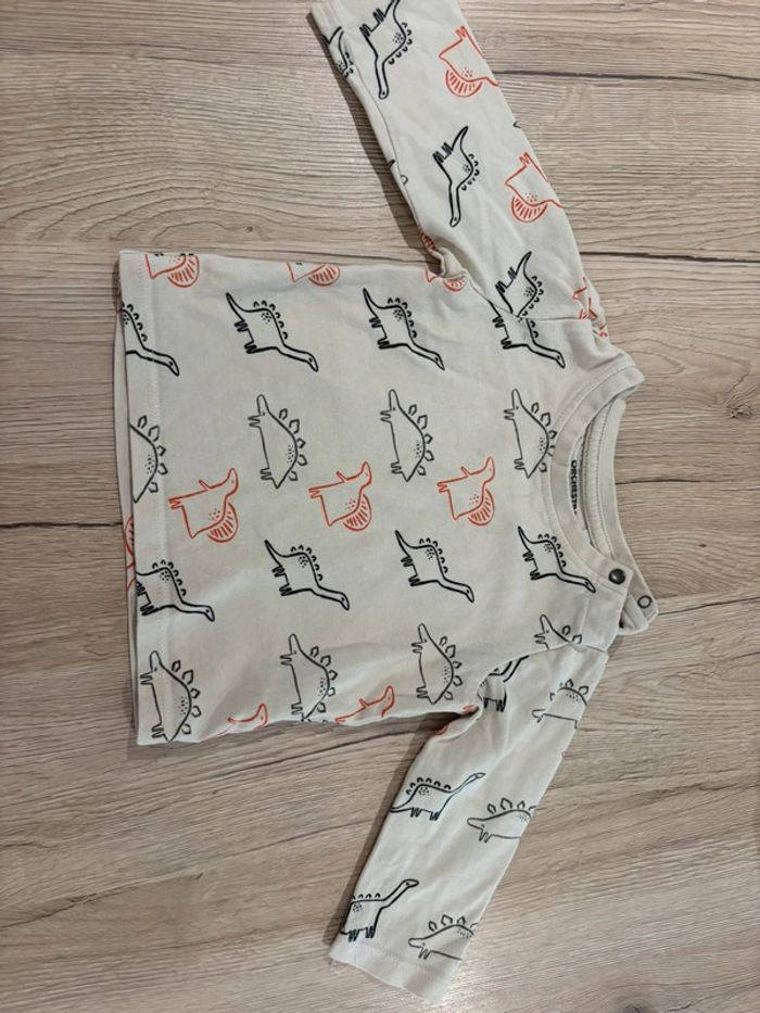 T-shirt manches longues 6mois Orchestra