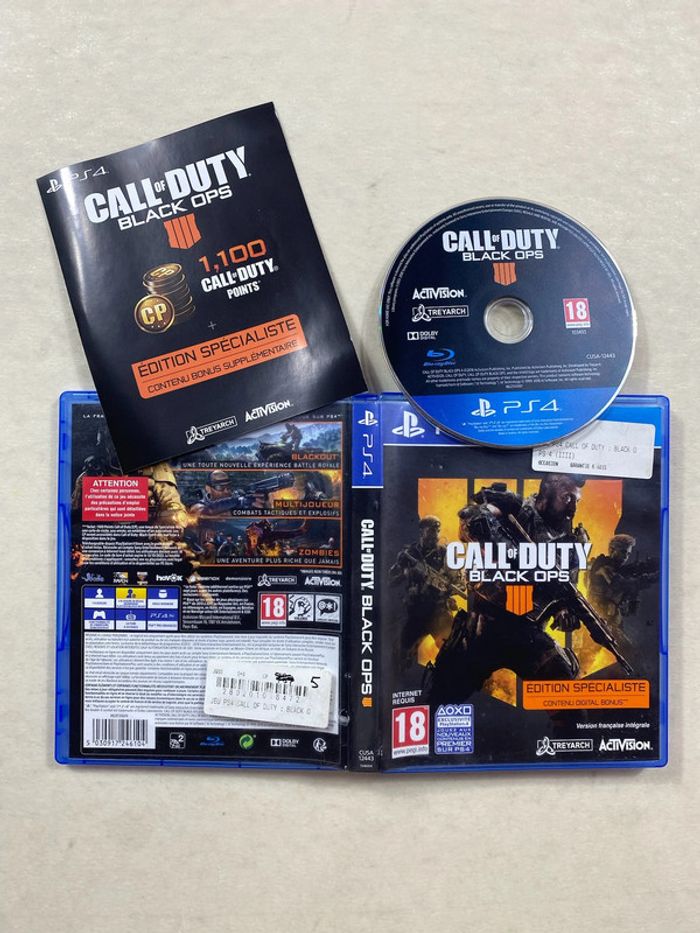 🎮 Call of Duty Black Ops 4 PS4