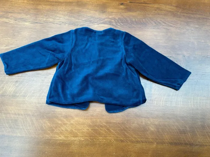 Gilet Obaibi polaire 23 mois 2 ans bleu marine - photo numéro 7