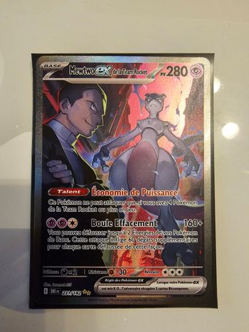 Mewtwo ex de la team rocket 231/182