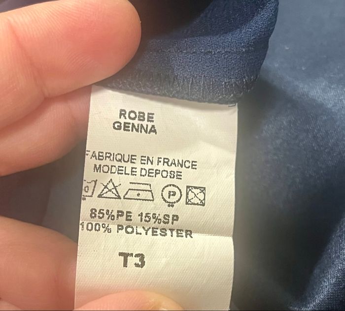 Robe sans manches marine - photo numéro 10