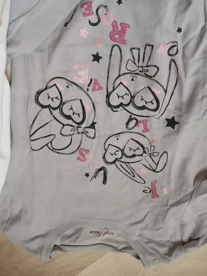 Lot 2 tee-shirt manches longues et pull - photo numéro 2