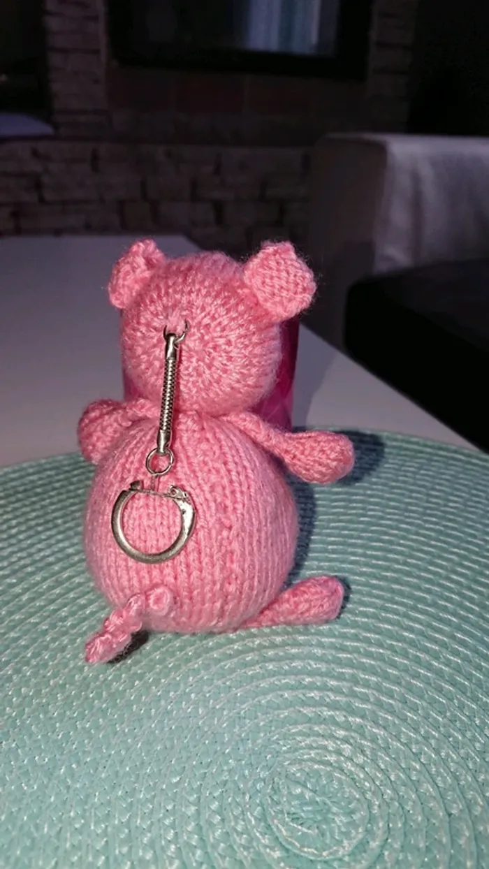 Porte clés " cochon" - photo numéro 2