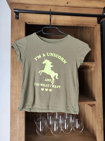 T shirt 6 ans licorne