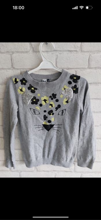 Pull  3 Pommes taille 3 / 4 ans