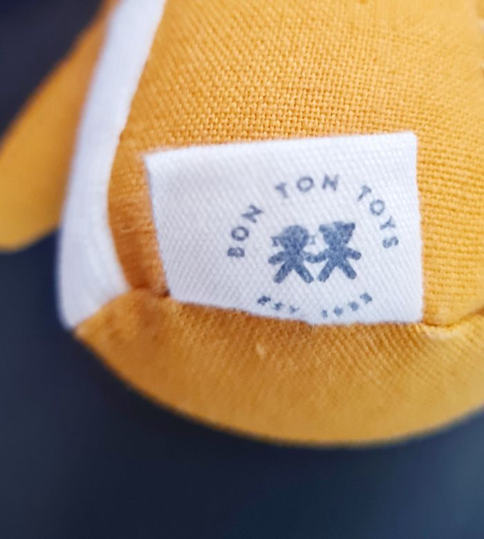 🦁 Peluche Lion Picca Loulou Neuf – Coton Bio – Cadeau Naissance – Look Rétro - photo numéro 5