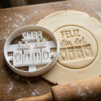 Emporte-pièce Feliz Día del Niño - Découpoir Biscuit Fête des Enfants