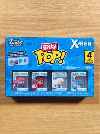 Boîte Funko Bitty Pop! X-Men - Pack de 4 Figurines (Magneto, Scarlet Witch...)