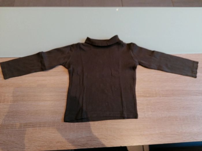 T-shirts longue manche col roulé 12mois