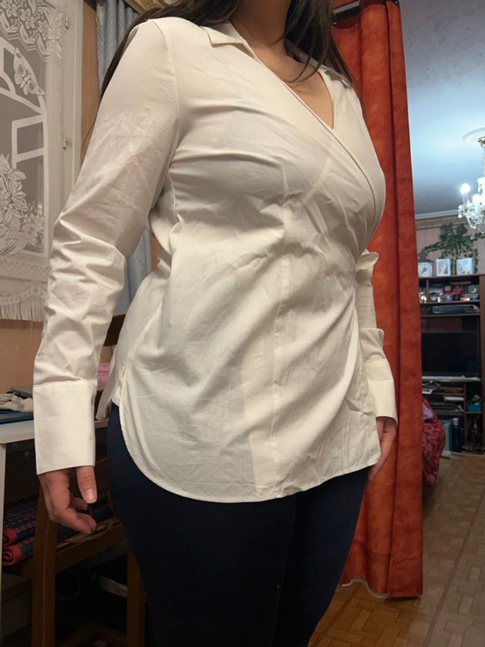 Chemise blanche portefeuille - photo numéro 3