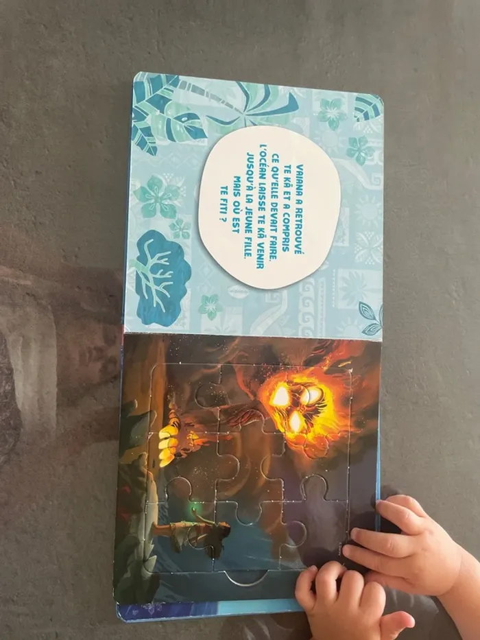 Livre puzzle vaiana - photo numéro 7