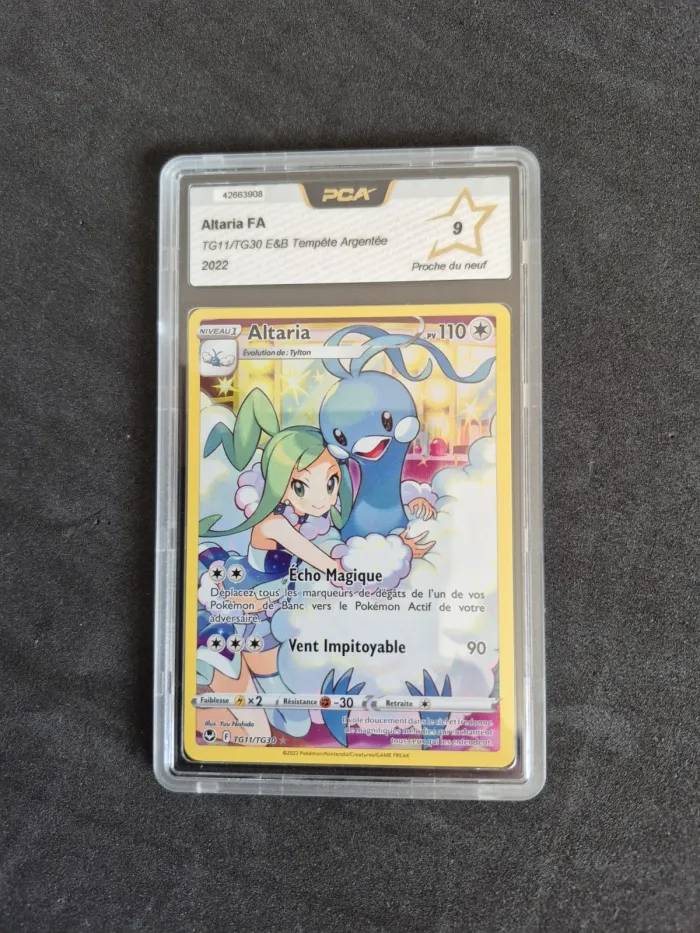 Carte Pokemon Altaria FA TG11/TG30 E&B Tempête Argentée PCA 9 FR