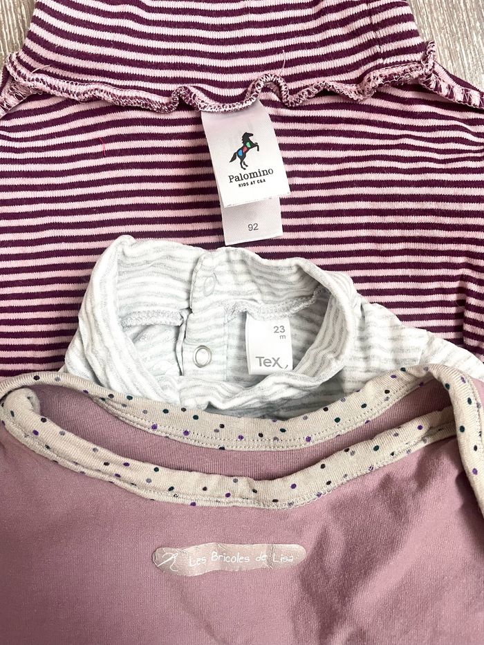 2 sous-pull et 1 robe 24 mois - photo numéro 9