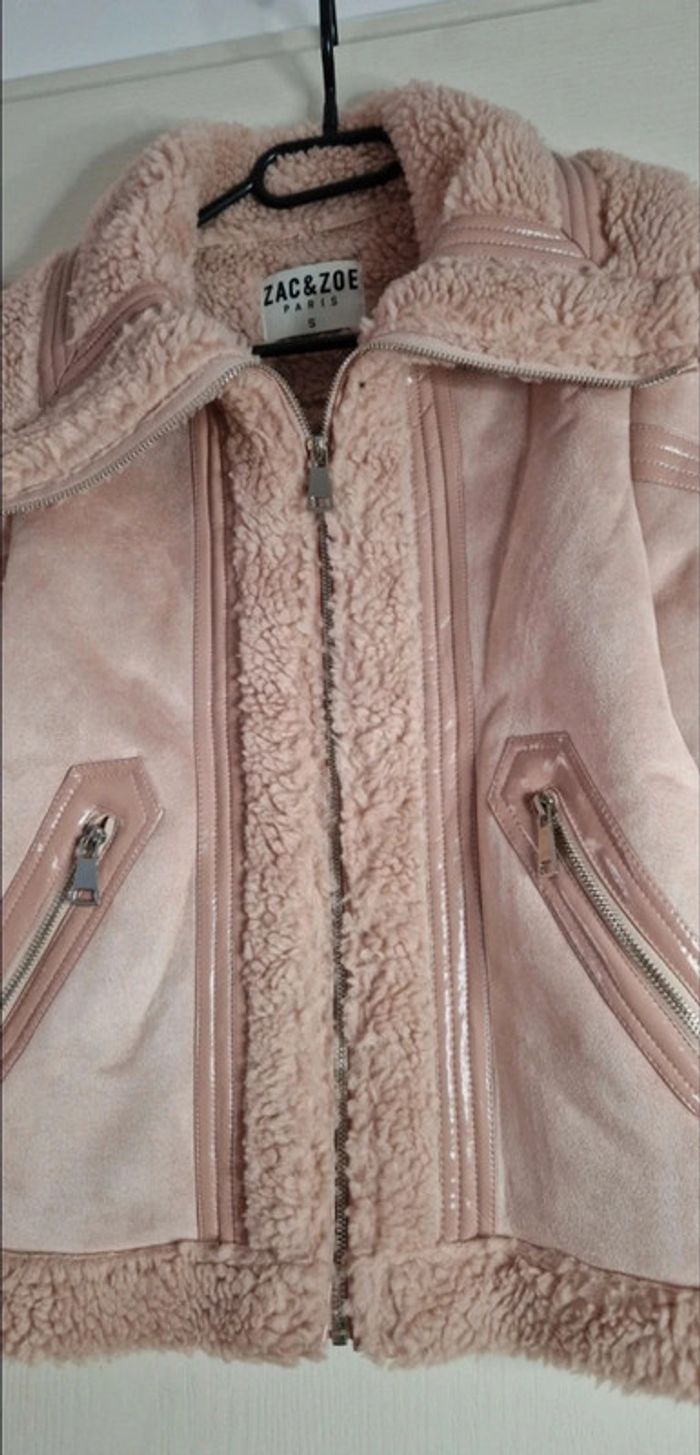 Veste Zac & Zoé moumoute rose - photo numéro 10