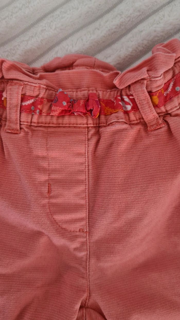 Pantalon corail 6M fille - photo numéro 3