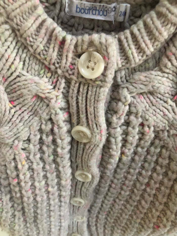 Gilet boutchou fille 24 mois - photo numéro 4