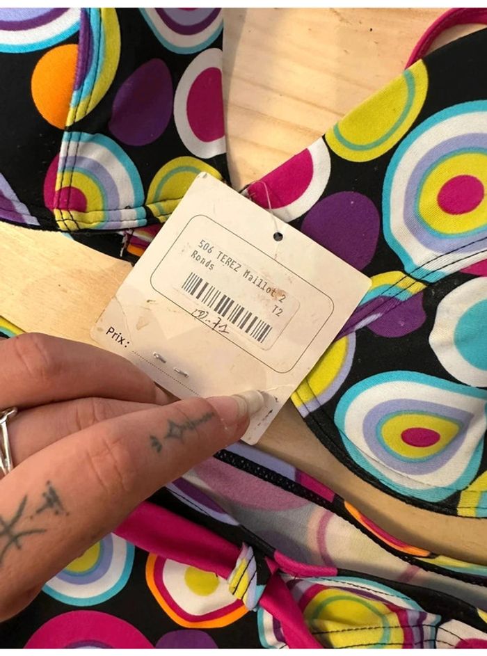Maillot de bain 2 pièces Rose Pomme – Taille 2 – Parfait état - photo numéro 4