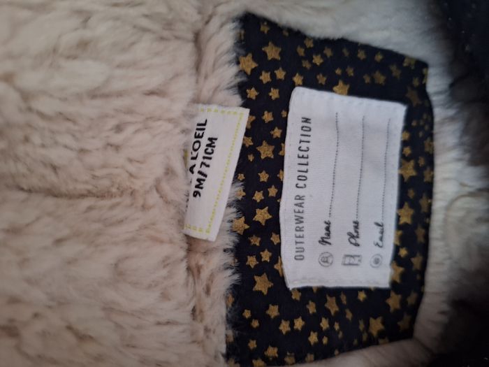 Manteau tao 9 mois - photo numéro 3