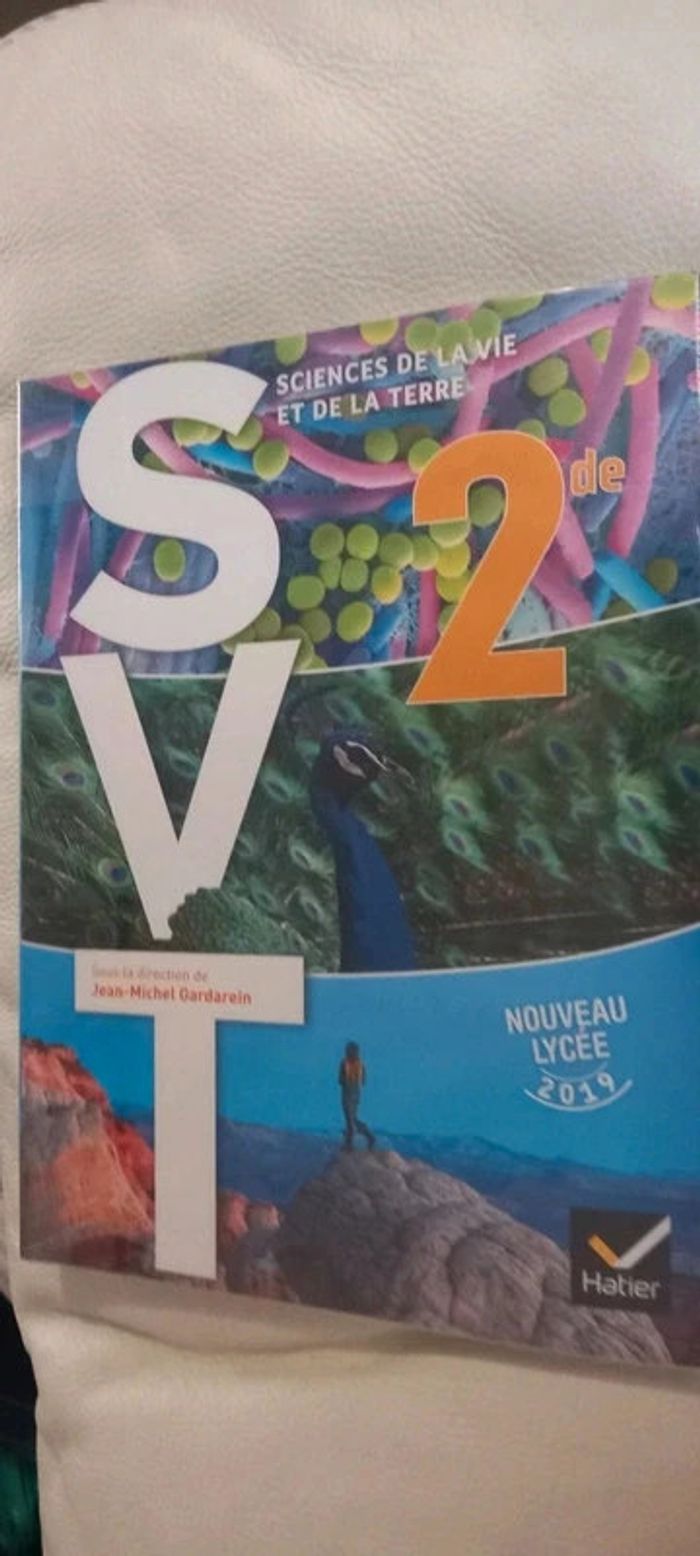 Livre svt seconde generale
