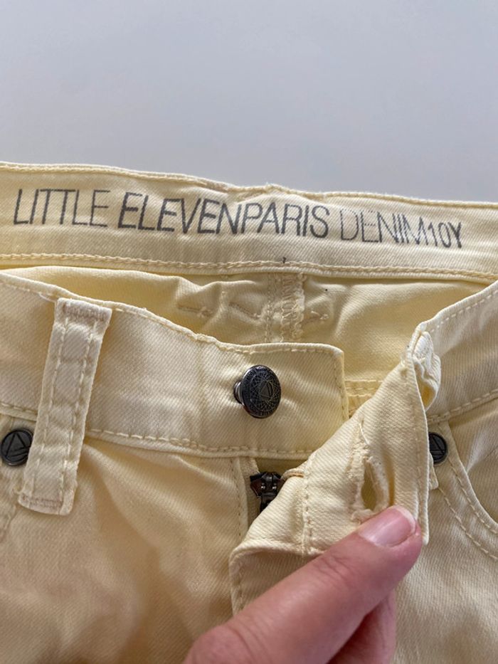 Jean jaune ElevenParis 10 ans - photo numéro 2