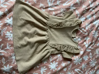 Robe dorée Gémo 18 mois
