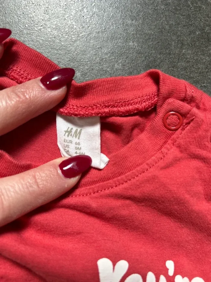 Tee shirt h&m 6 mois - photo numéro 2