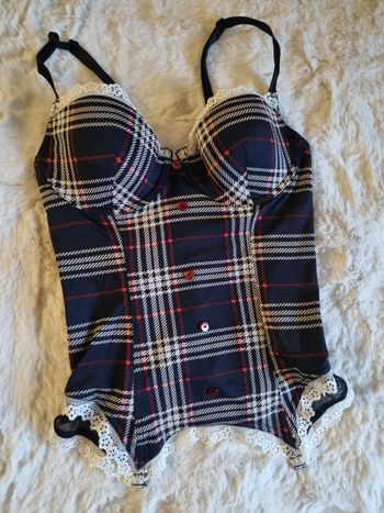 Bustier carreaux