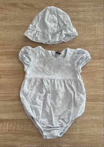 Ensemble barboteuse + bob - Kiabi - 74cm 9-12 mois