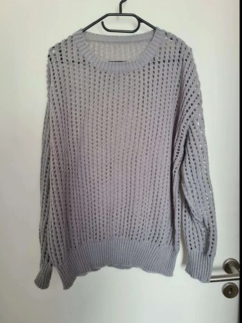 Pull ajouré taille 48