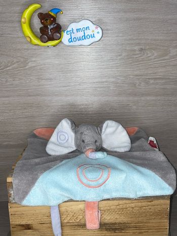 NT186 doudou éléphant 🐘 Nattou