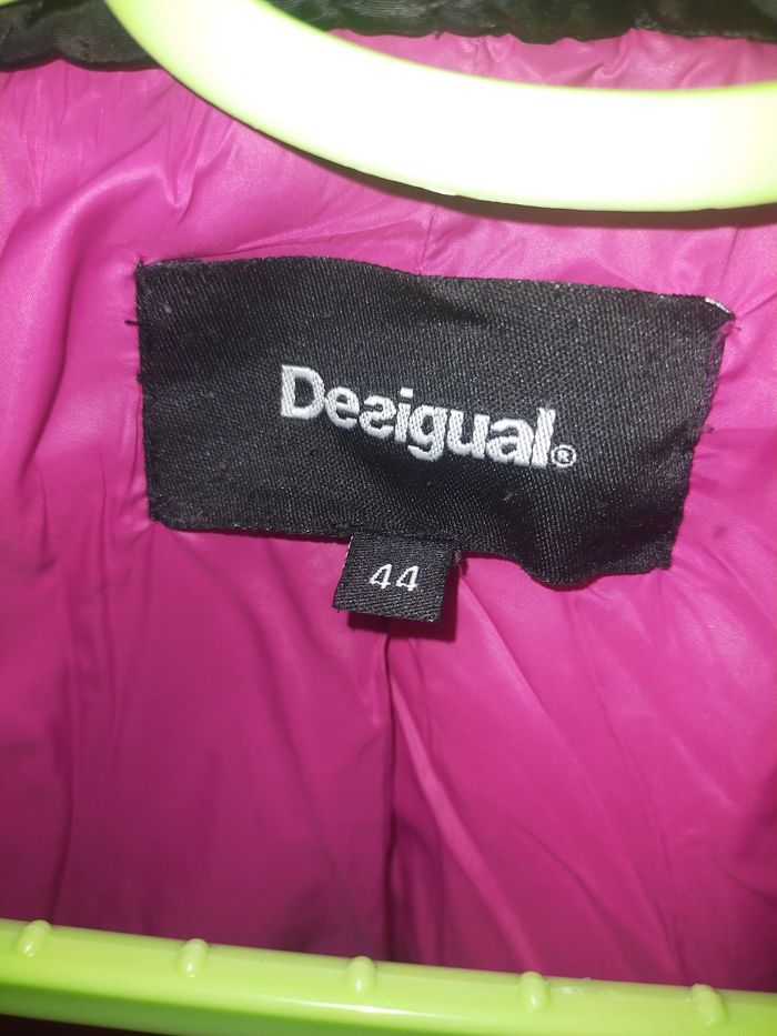 Blouson anorak Desigual noir taille 44 - photo numéro 5