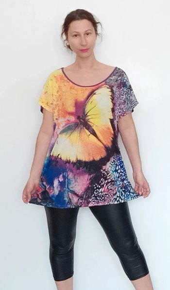 Tunique papillon xl