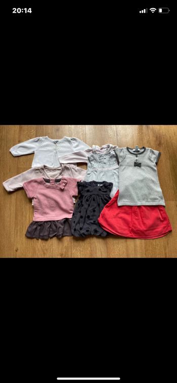 Lot de vêtements fille