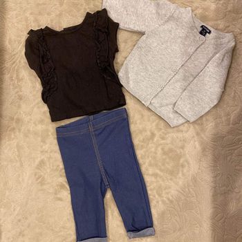 Ensemble fille 1 mois