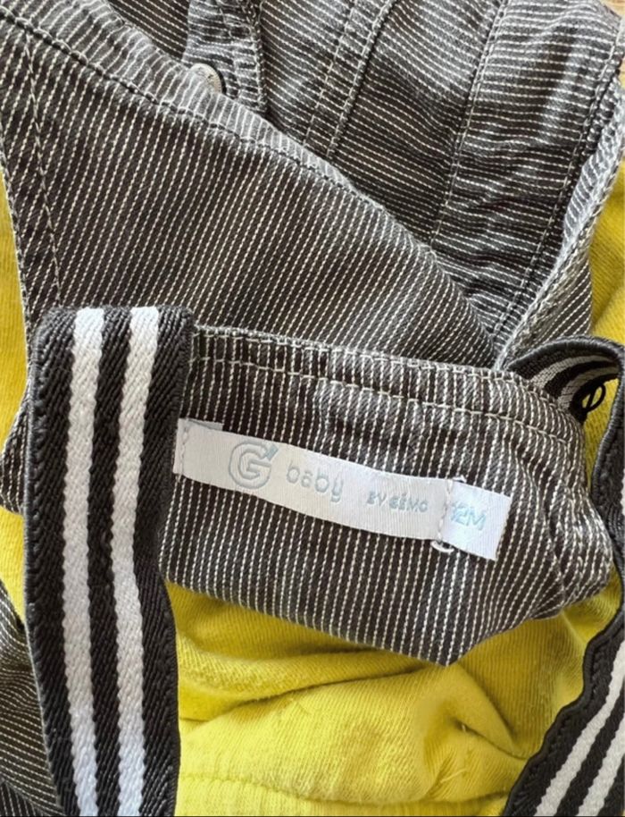 Ensemble salopette Gémo 12 mois - photo numéro 4