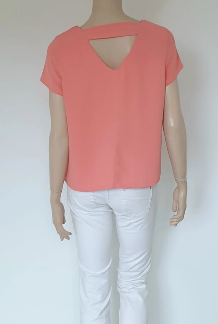 Blouse Abricot Scottage T.38 - photo numéro 5