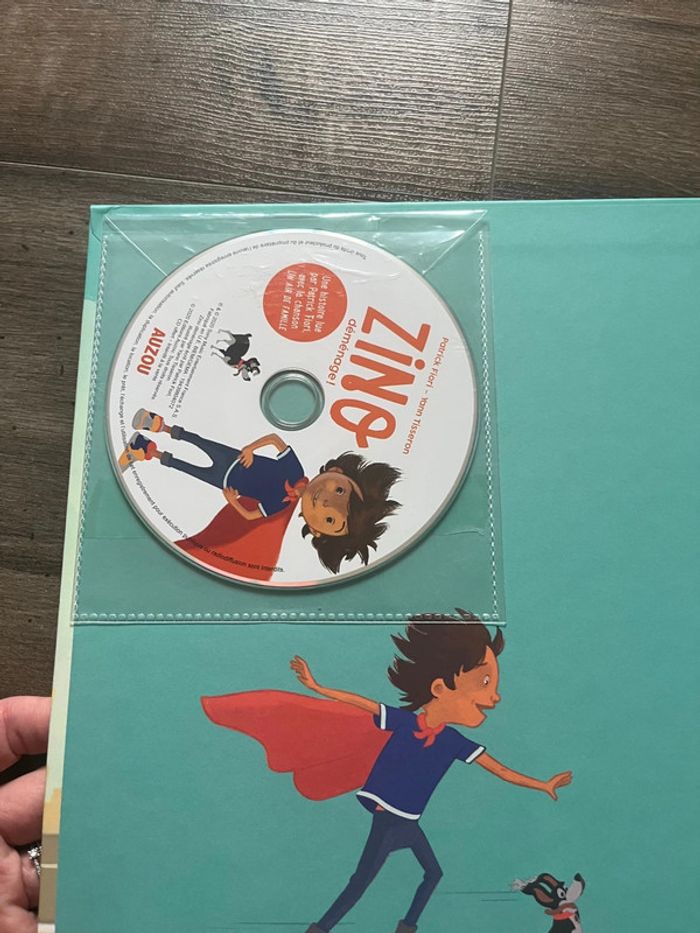 Livre Zino déménage avec cd - photo numéro 3