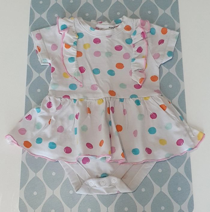 Robe avec body - 3/6M