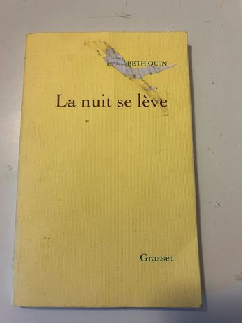 La nuit se lève d’Elisabeth Quin