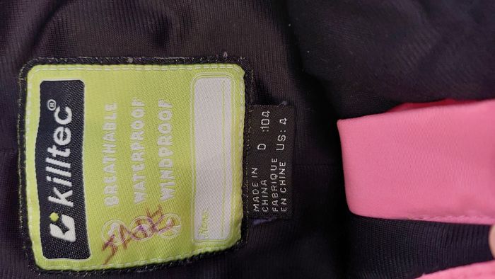 Pantalon de ski fille 4ans - photo numéro 2