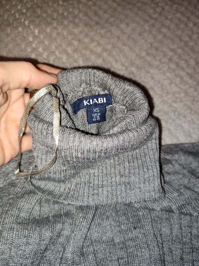 Pull fin col roulé - photo numéro 4