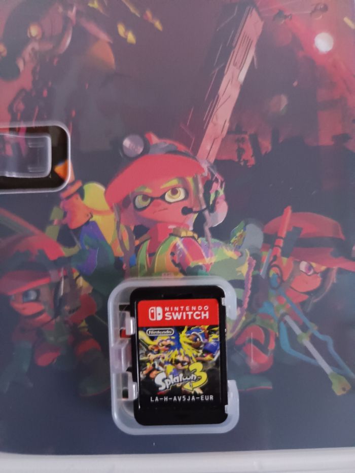 Jeu Switch Splatoon3 en très bon état - photo numéro 4