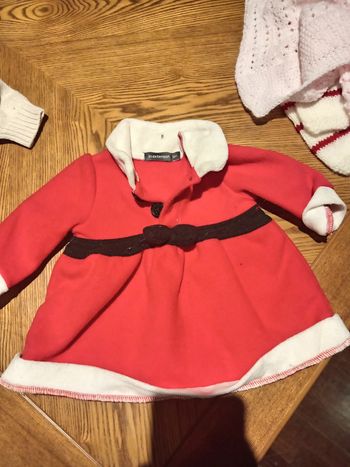 Pyjama de Noël avec body 1 mois 