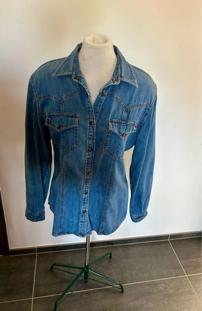 Chemise en jeans Moschino - photo numéro 2