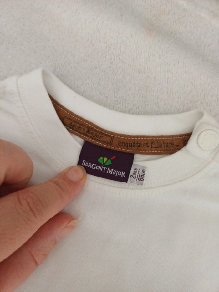 Jean et t-shirt 2 ans garçon Sergent major - photo numéro 5