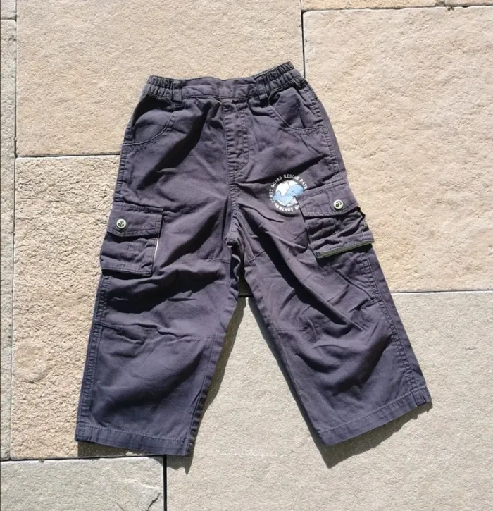 Pantalon été 24 mois thème marin