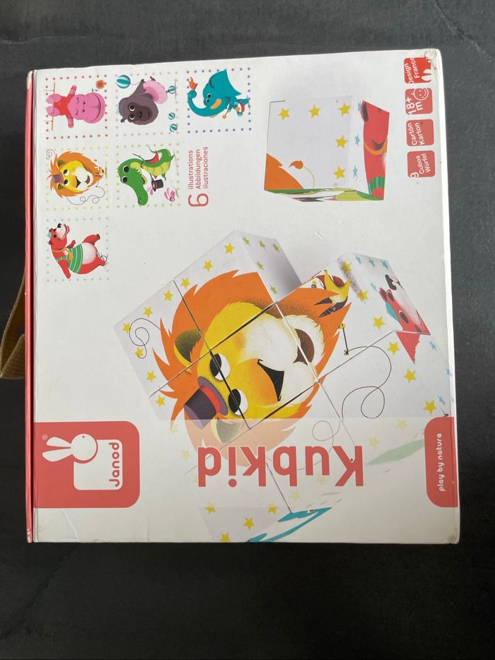 Kubkid cubes puzzle