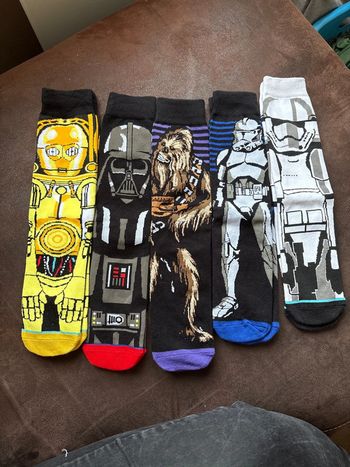 Lot de 5 paires de chaussettes Star wars