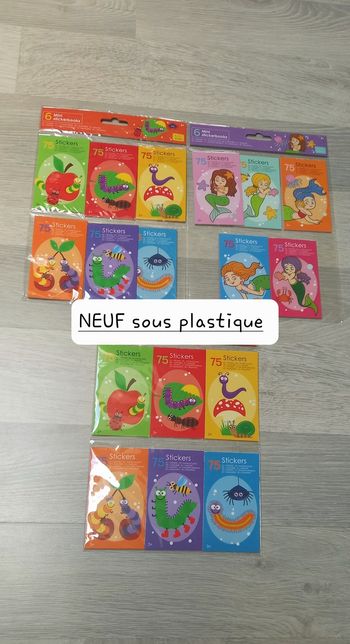 Lot de stickers neuf